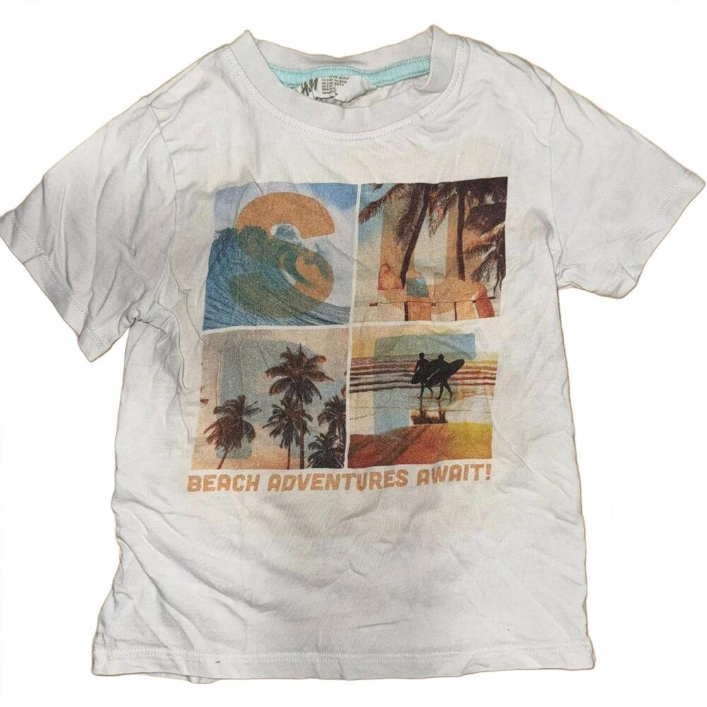 H&M Graphic Tee Kids Size 3-4T